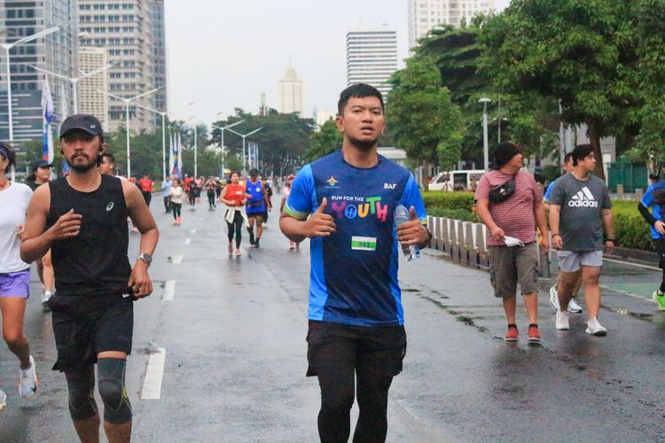 Race photo from Road to BAF Lions Run 2024