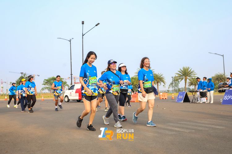Race photo from ISOPlus Run 2024 Jakarta