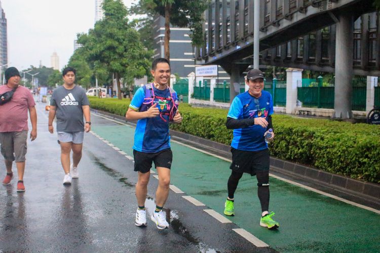 Race photo from Road to BAF Lions Run 2024