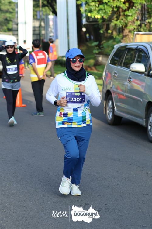 Race photo from Taman Budaya x BOGORUN 2025