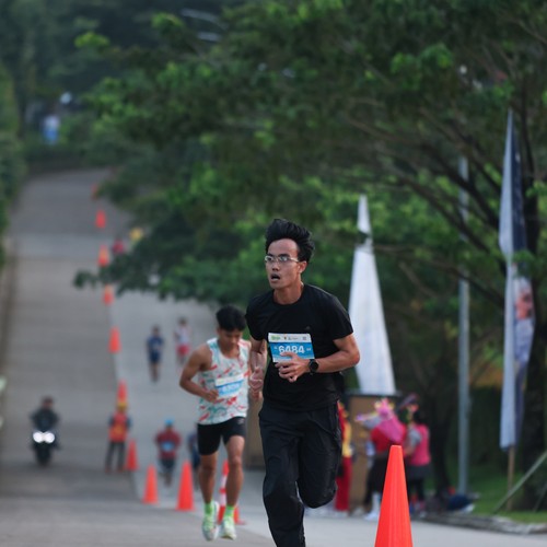 Race photo from BOGORUN 2026