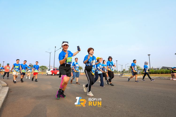 Race photo from ISOPlus Run 2024 Jakarta