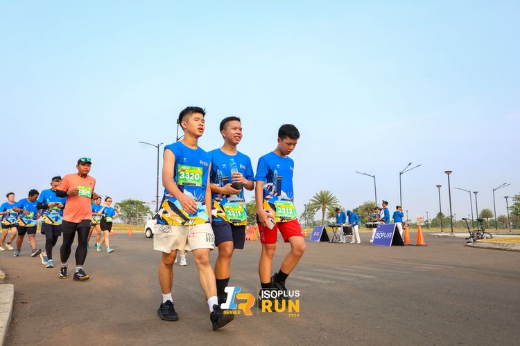 Race photo from ISOPlus Run 2024 Jakarta