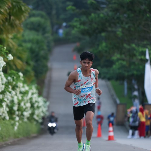 Race photo from BOGORUN 2026