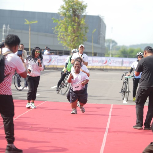 Race photo from KEDIRI HALF MARATHON 2026