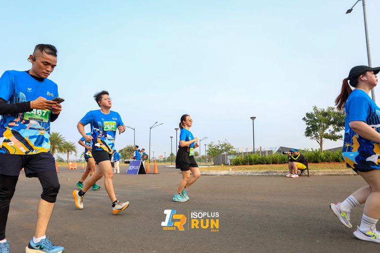 Race photo from ISOPlus Run 2024 Jakarta