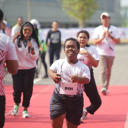Race photo from KEDIRI HALF MARATHON 2026