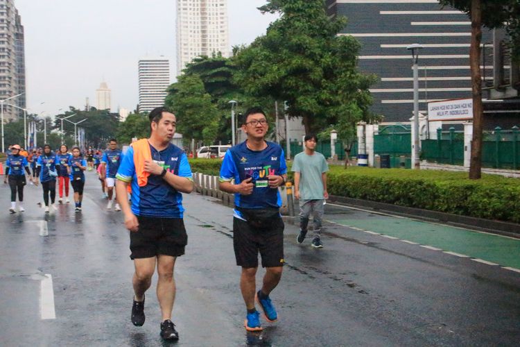Race photo from Road to BAF Lions Run 2024
