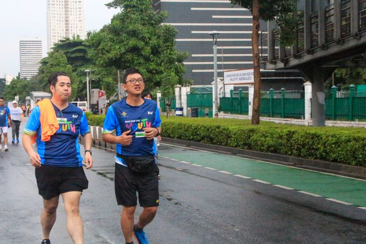 Race photo from Road to BAF Lions Run 2024