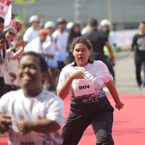 Race photo from KEDIRI HALF MARATHON 2026