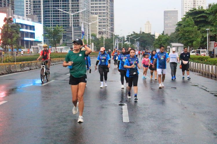 Race photo from Road to BAF Lions Run 2024