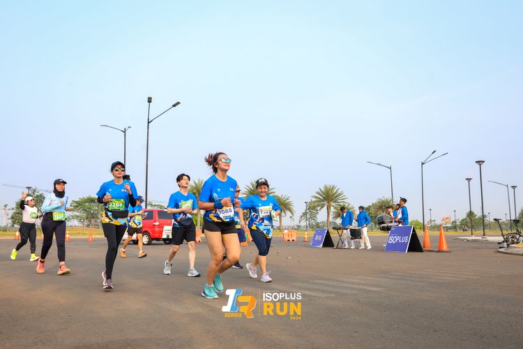 Race photo from ISOPlus Run 2024 Jakarta