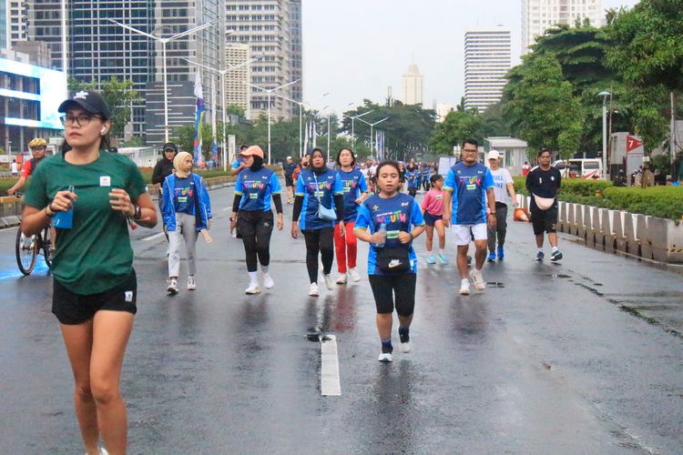 Race photo from Road to BAF Lions Run 2024