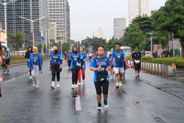 Race photo from Road to BAF Lions Run 2024