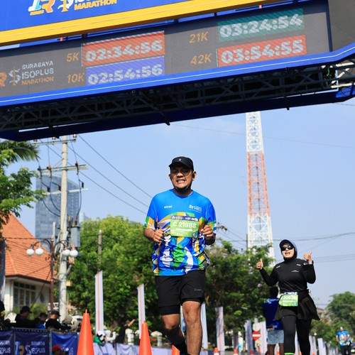 Race photo from SURABAYA ISOPLUS MARATHON 2026