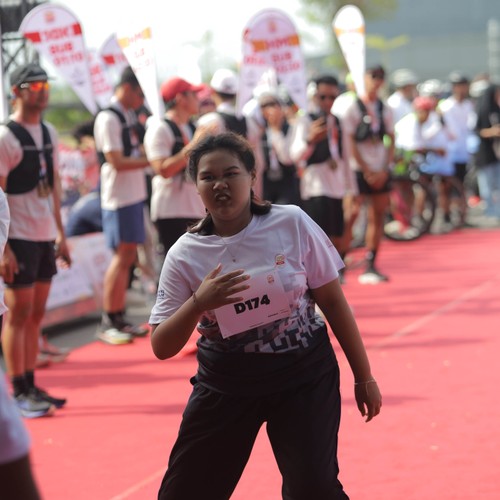 Race photo from KEDIRI HALF MARATHON 2026