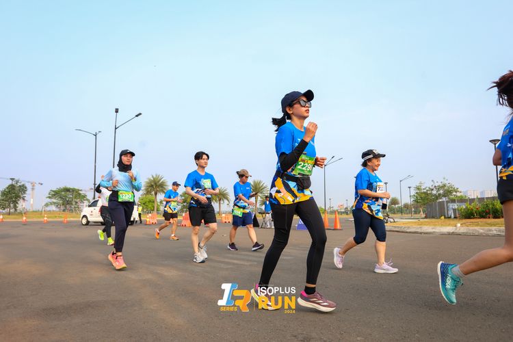 Race photo from ISOPlus Run 2024 Jakarta