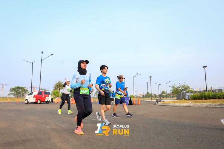 Race photo from ISOPlus Run 2024 Jakarta