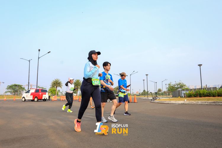 Race photo from ISOPlus Run 2024 Jakarta