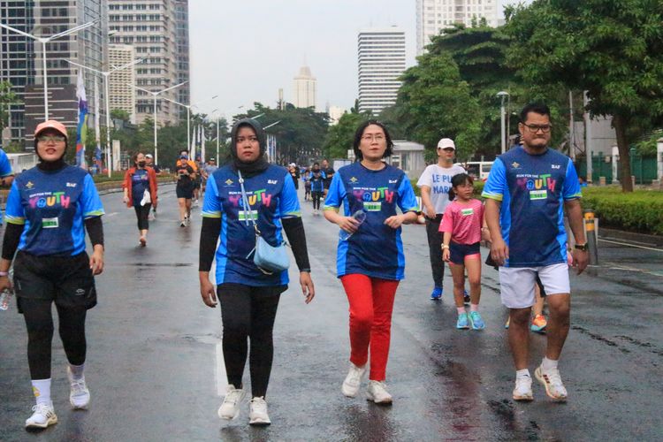 Race photo from Road to BAF Lions Run 2024