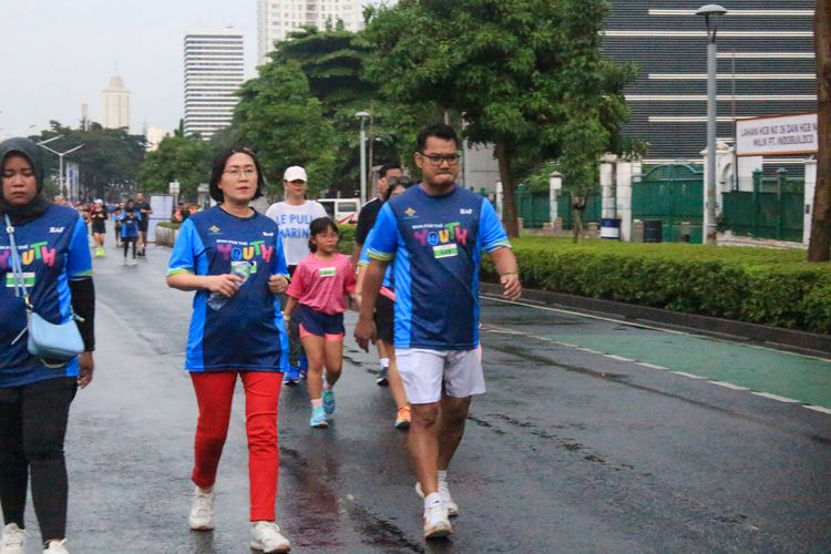 Race photo from Road to BAF Lions Run 2024