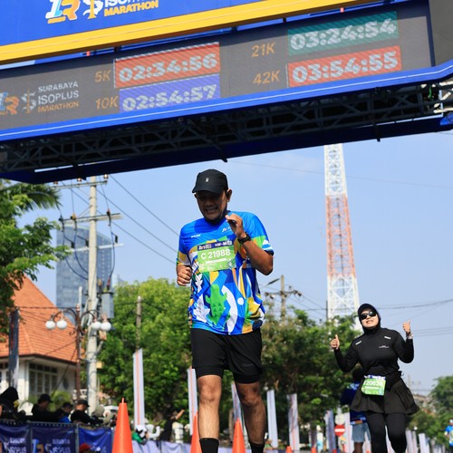 Race photo from SURABAYA ISOPLUS MARATHON 2026