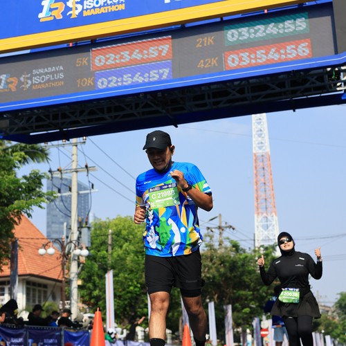 Race photo from SURABAYA ISOPLUS MARATHON 2026