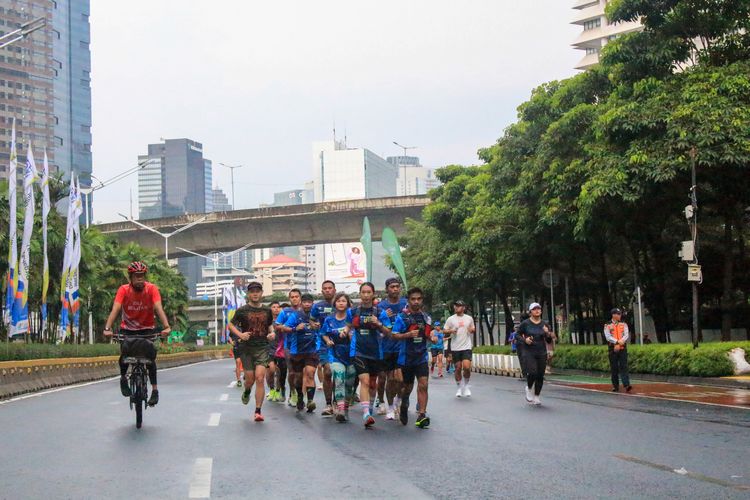 Race photo from Road to BAF Lions Run 2024