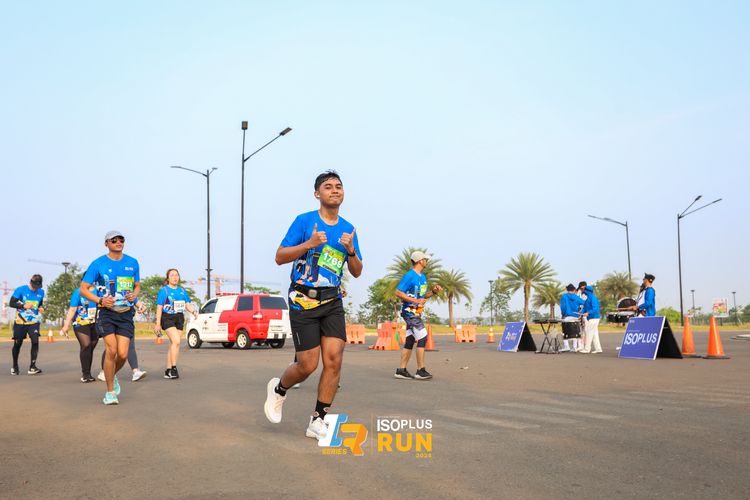 Race photo from ISOPlus Run 2024 Jakarta
