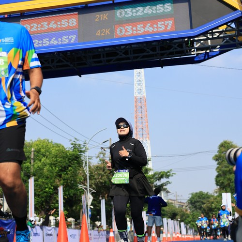 Race photo from SURABAYA ISOPLUS MARATHON 2026