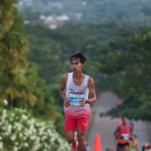Race photo from BOGORUN 2026