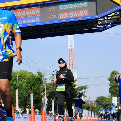 Race photo from SURABAYA ISOPLUS MARATHON 2026