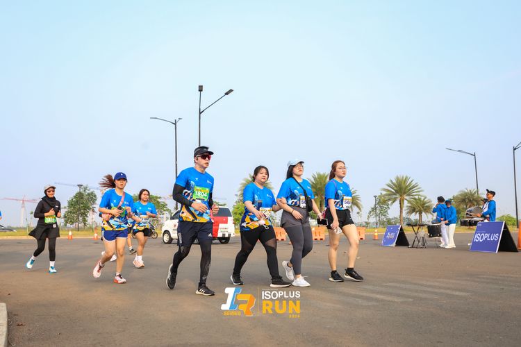 Race photo from ISOPlus Run 2024 Jakarta