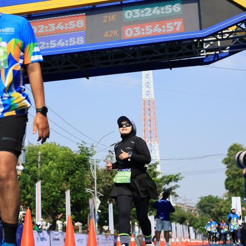 Race photo from SURABAYA ISOPLUS MARATHON 2026