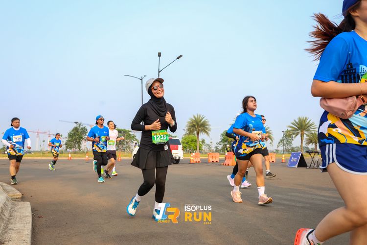 Race photo from ISOPlus Run 2024 Jakarta