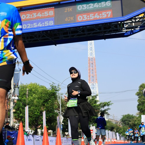 Race photo from SURABAYA ISOPLUS MARATHON 2026