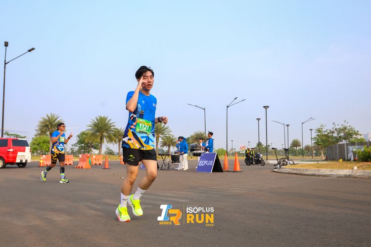 Race photo from ISOPlus Run 2024 Jakarta