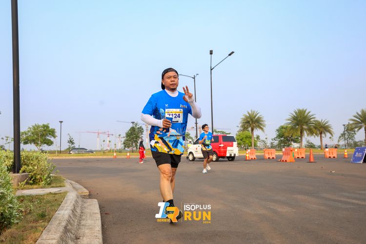 Race photo from ISOPlus Run 2024 Jakarta