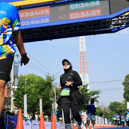 Race photo from SURABAYA ISOPLUS MARATHON 2026