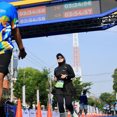 Race photo from SURABAYA ISOPLUS MARATHON 2026