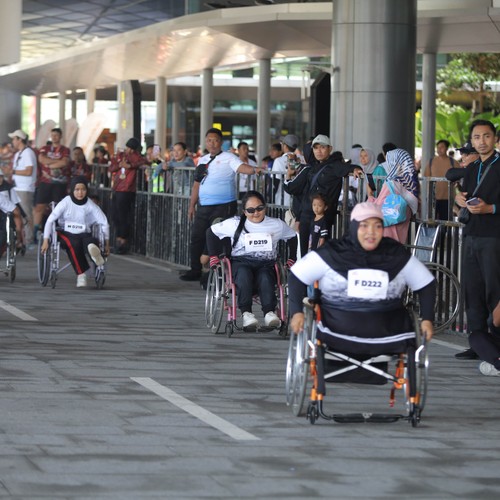 Race photo from KEDIRI HALF MARATHON 2026