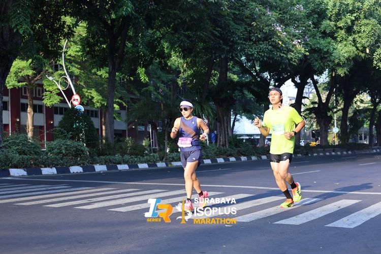 Race photo from SURABAYA ISOPLUS MARATHON 2025