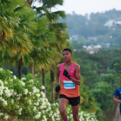 Race photo from BOGORUN 2026