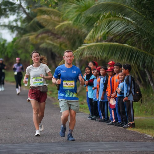 Race photo from Belitung Multisport Festival