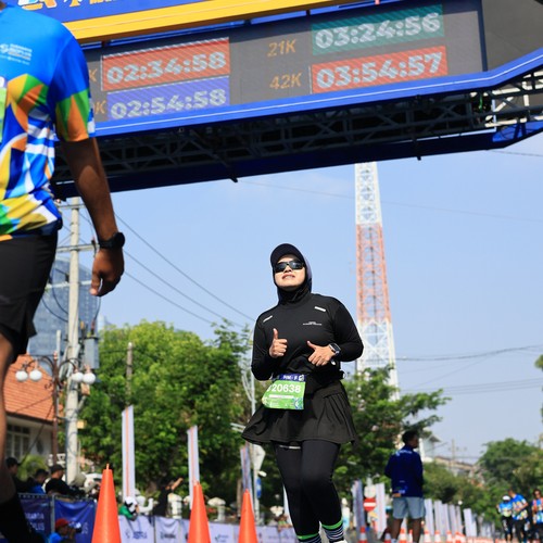 Race photo from SURABAYA ISOPLUS MARATHON 2026
