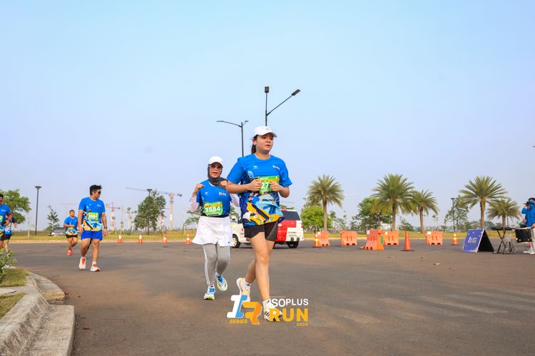 Race photo from ISOPlus Run 2024 Jakarta