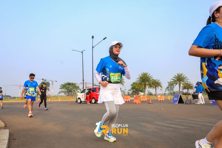 Race photo from ISOPlus Run 2024 Jakarta