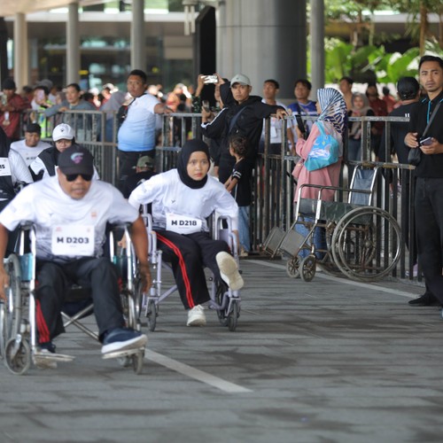 Race photo from KEDIRI HALF MARATHON 2026