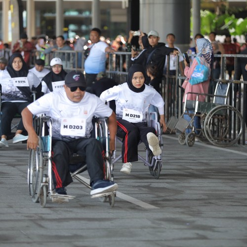 Race photo from KEDIRI HALF MARATHON 2026