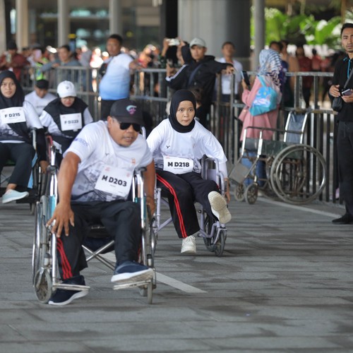 Race photo from KEDIRI HALF MARATHON 2026